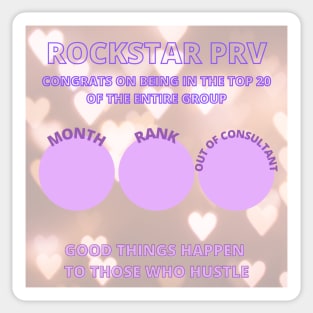 scentsy consultant prv gift rockstar prv Sticker